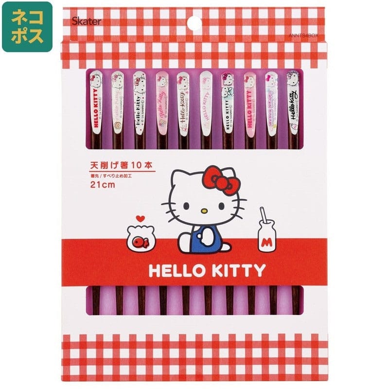 Sanrio Hello Kitty Sanrio Chopsticks 10 Pack