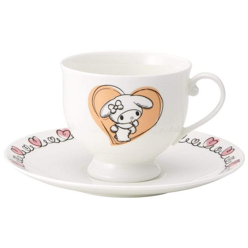 Sanrio Bone China My Melody Mug & Plate Set