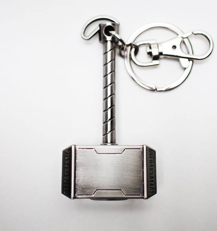 Marvel Comics Metal Keychain Mjolnir