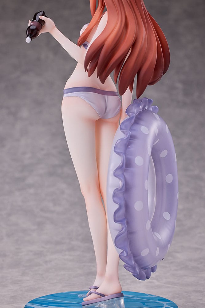 Steins Gate Suzuha Amane Kurisu Makise Mayuri Shiina PVC Statues 3 Pack Swimsuit Ver 17 Scale