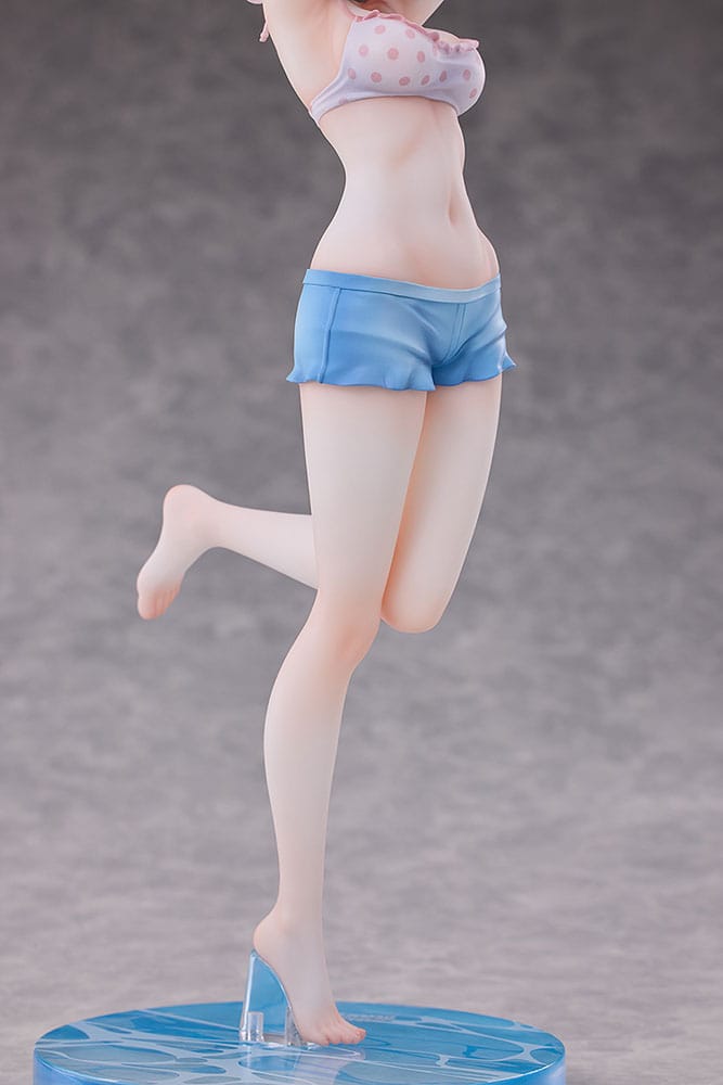 Steins Gate Suzuha Amane Kurisu Makise Mayuri Shiina PVC Statues 3 Pack Swimsuit Ver 17 Scale