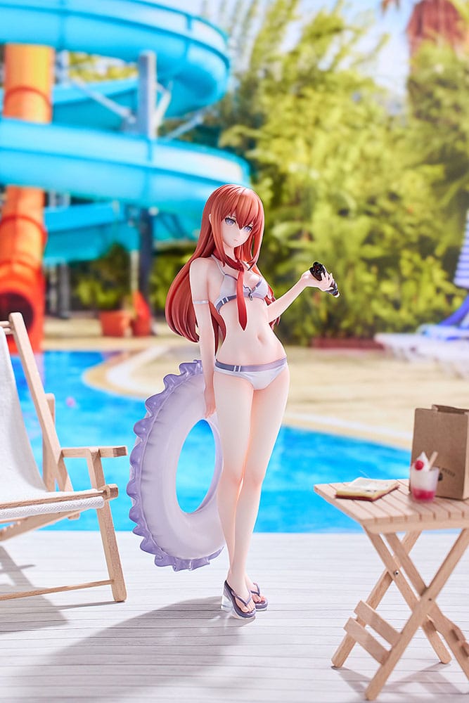 Steins Gate Kurisu Makise PVC Statue Swimsuit Ver 17 Scale 24 cm