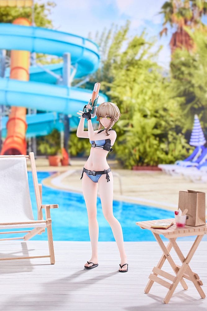 Steins Gate Suzuha Amane PVC Statue Swimsuit Ver 17 Scale 26 cm