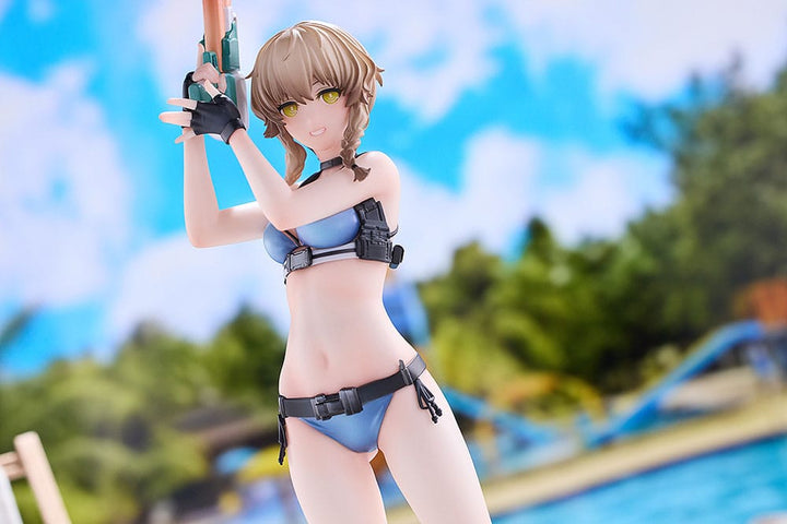 Steins Gate Suzuha Amane PVC Statue Swimsuit Ver 17 Scale 26 cm