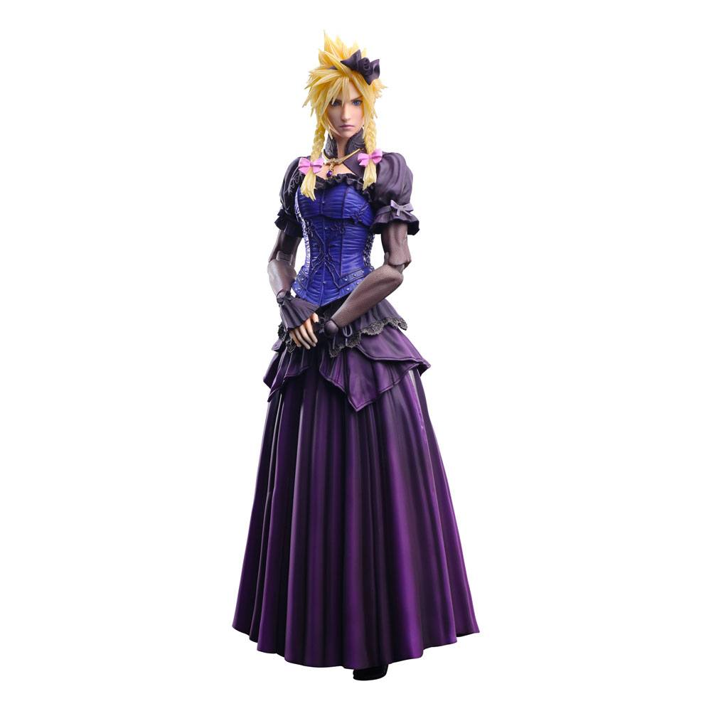 Square Enix Cloud Strife Play Arts Kai Final Fantasy VII Remake Dress Version Action Figure 28 cm