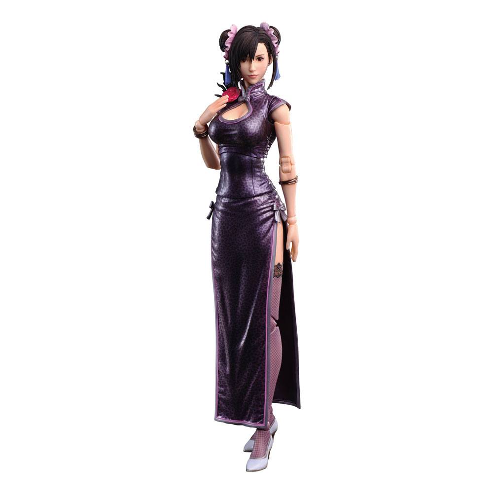 Square Enix Tifa Lockhart Play Arts Kai Final Fantasy VII Remake Sporty Dress Version Action Figure 25 cm