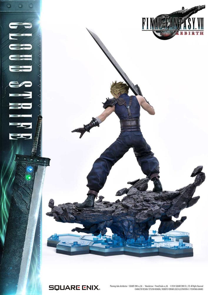 Final Fantasy VII Rebirth Square Enix Masterline Cloud Strife 1/4 Scale Statue