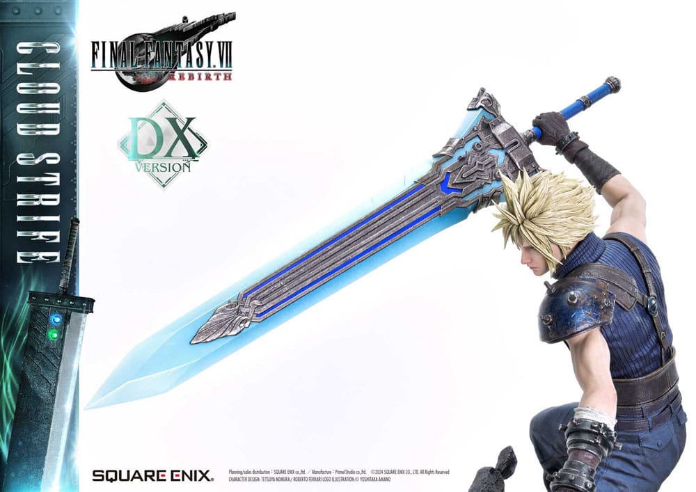 Final Fantasy VII Rebirth Square Enix Masterline Cloud Strife (Deluxe Version) 1/4 Scale Statue