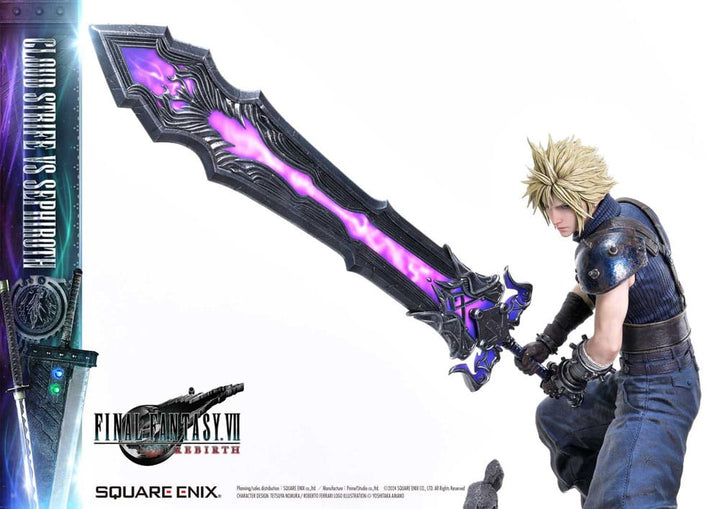 Final Fantasy VII Rebirth Square Enix Masterline Cloud Strife vs. Sephiroth 1/4 Scale Statue