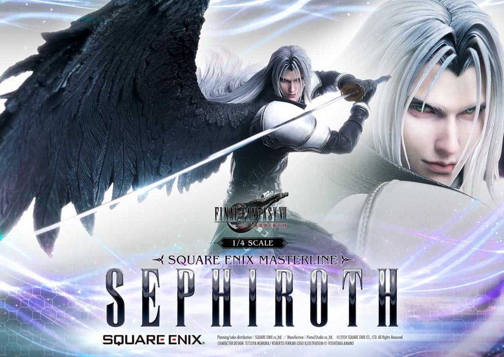 Final Fantasy VII Rebirth Square Enix Masterline Sephiroth 1/4 Scale Statue