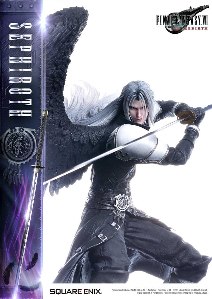 Final Fantasy VII Rebirth Square Enix Masterline Sephiroth 1/4 Scale Statue