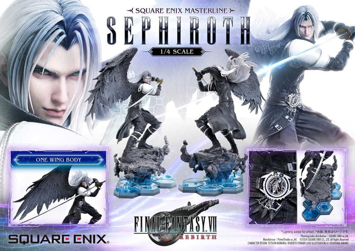 Final Fantasy VII Rebirth Square Enix Masterline Sephiroth 1/4 Scale Statue