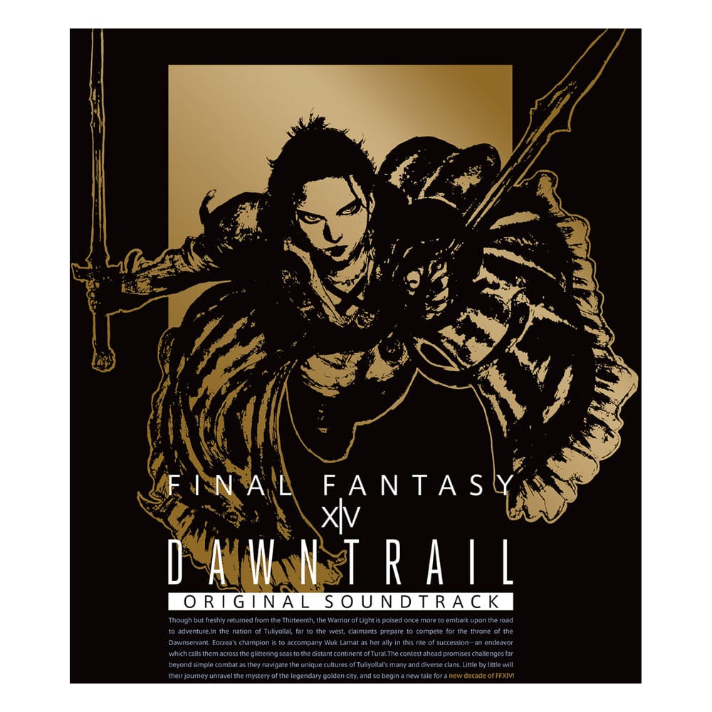 Final Fantasy XIV Dawntrail Music CD and Blu ray Original Soundtrack
