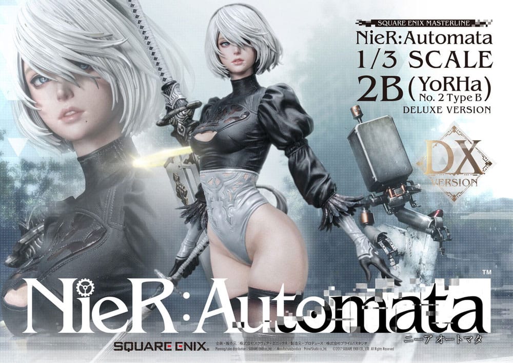 Square Enix 2B NieR Automata Deluxe Version Statue POP Vinyl Figure