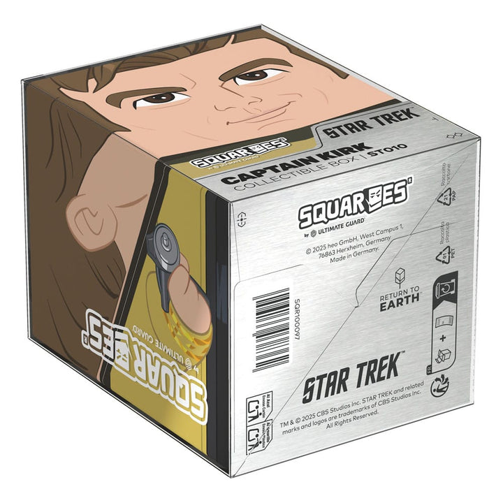 Squaroes Captain Kirk Star Trek The Original Series ST010 Figure