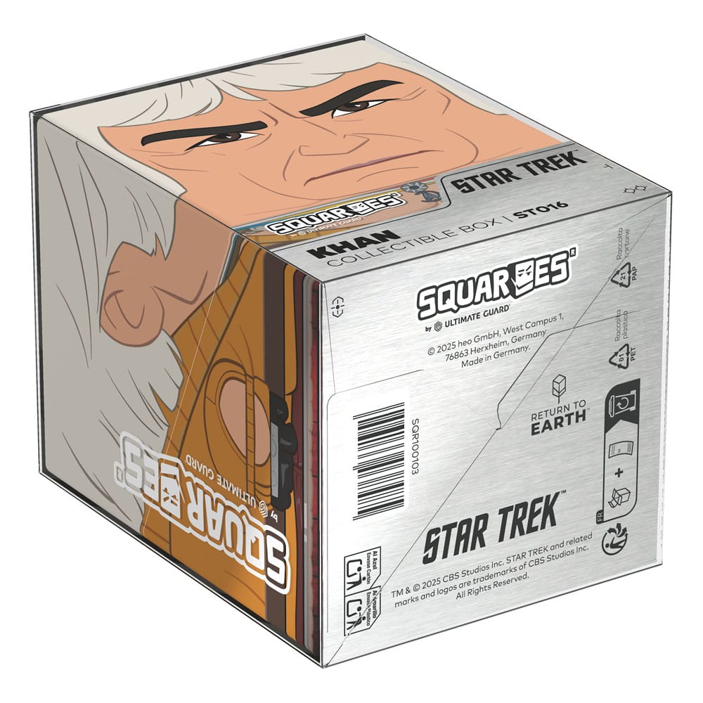 Squaroes Khan Vinyl Figure Star Trek Original Series ST016