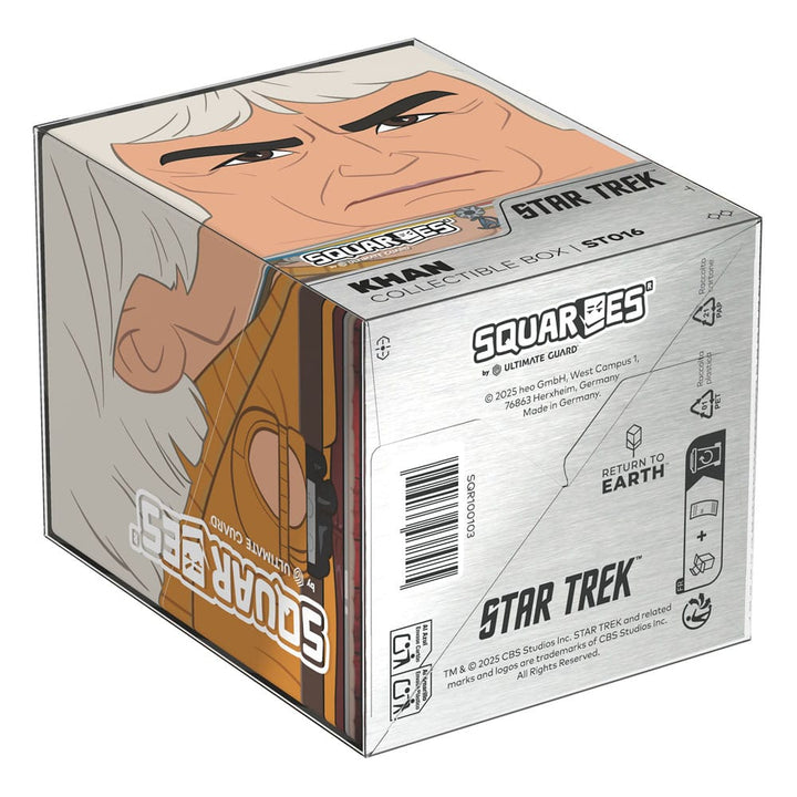 Squaroes Khan Vinyl Figure Star Trek Original Series ST016