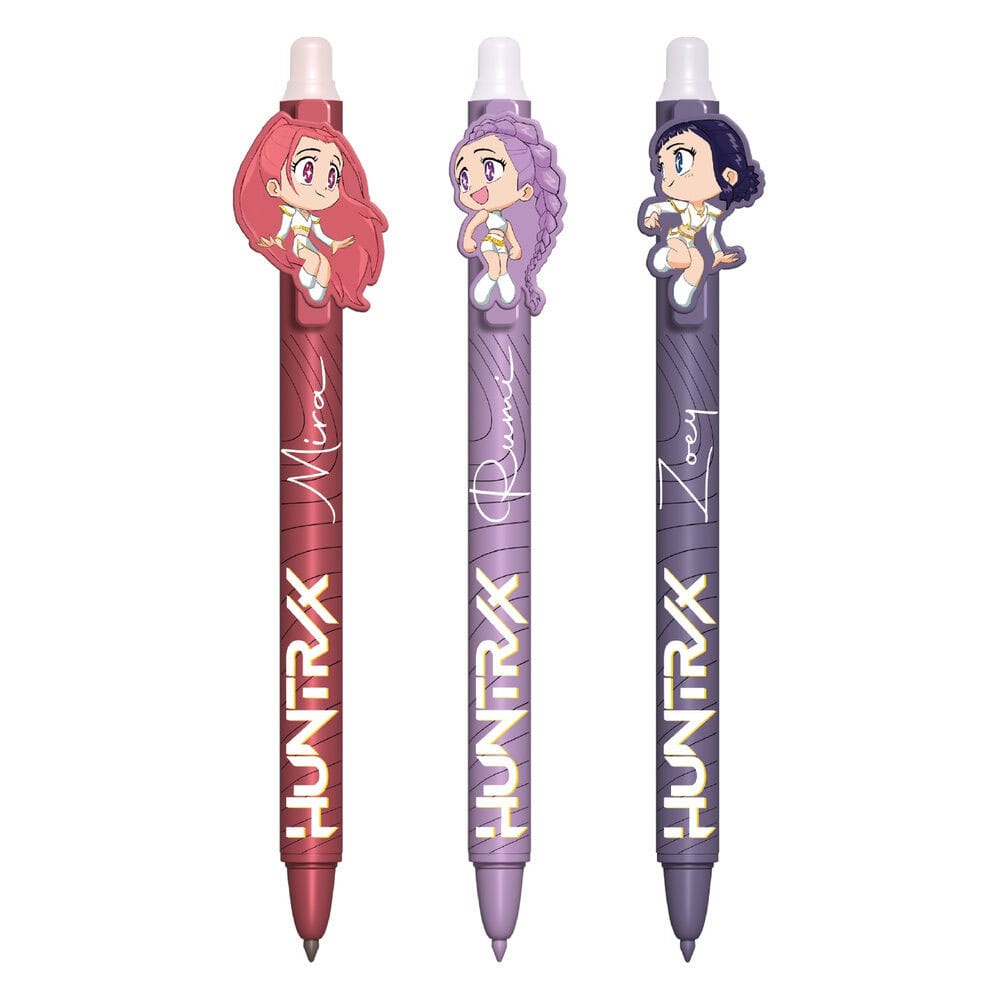 KPop Demon Hunters 3-Pack Erasable Gel Pens