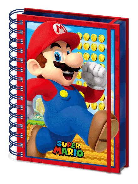 Super Mario Mario 3D Wiro Notebook A5