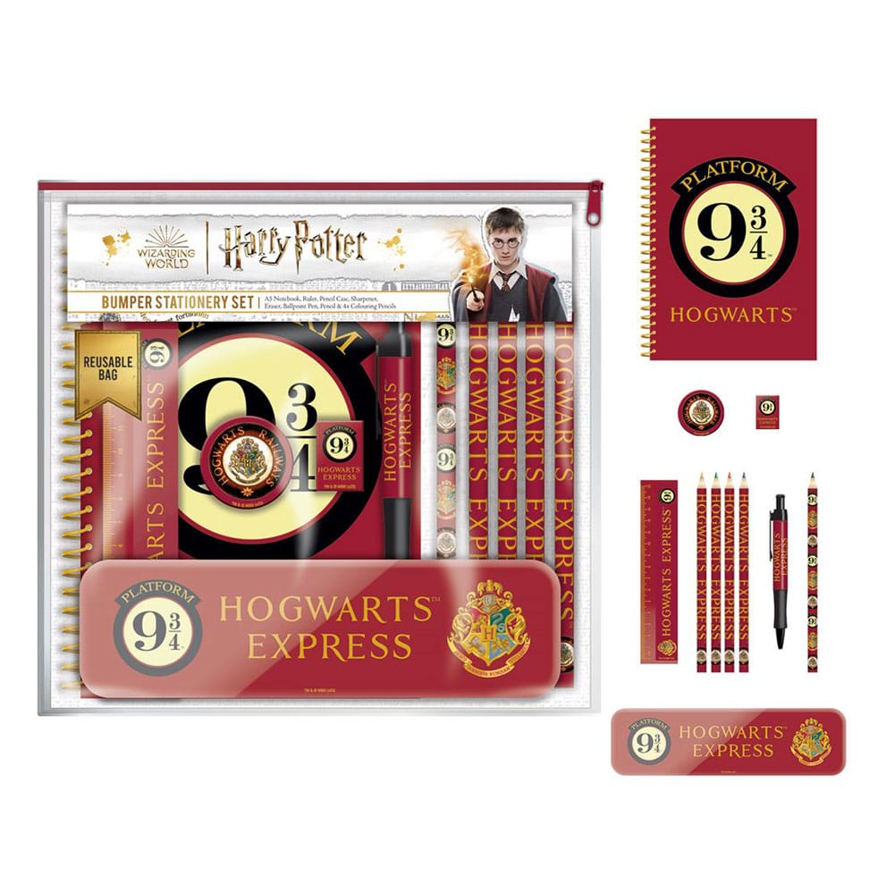 Harry Potter Platform 9 3 4 11 Piece Stationery Set