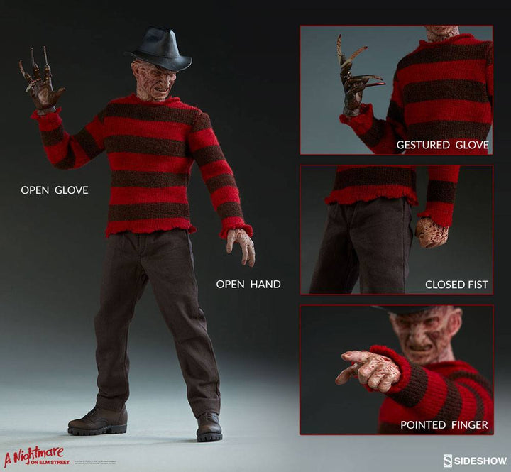 Nightmare on Elm Street 3 Freddy Krueger Dream Warriors Action Figure 1 6 Scale 30 cm