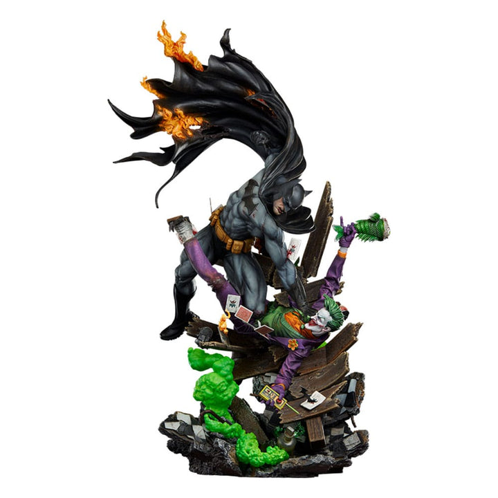 DC Comics Batman vs The Joker Eternal Enemies 31.9" Premium Statue