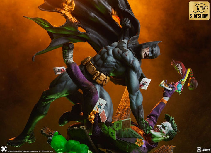 DC Comics Batman vs The Joker Eternal Enemies 31.9" Premium Statue