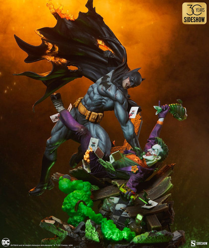 DC Comics Batman vs The Joker Eternal Enemies 31.9" Premium Statue
