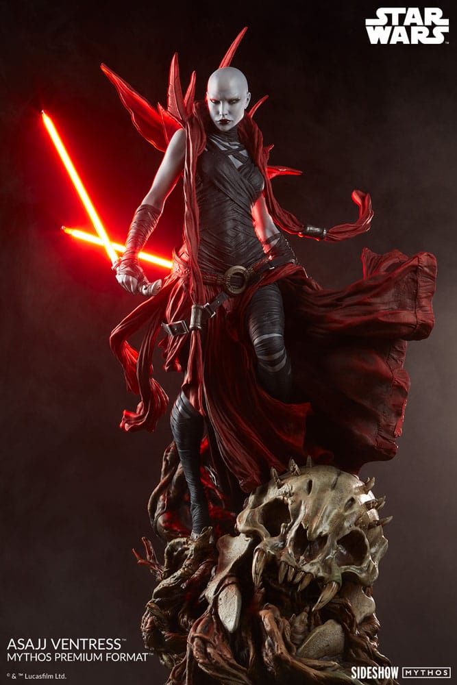 Sideshow Star Wars Mythos Premium Format Asajj Ventress Statue