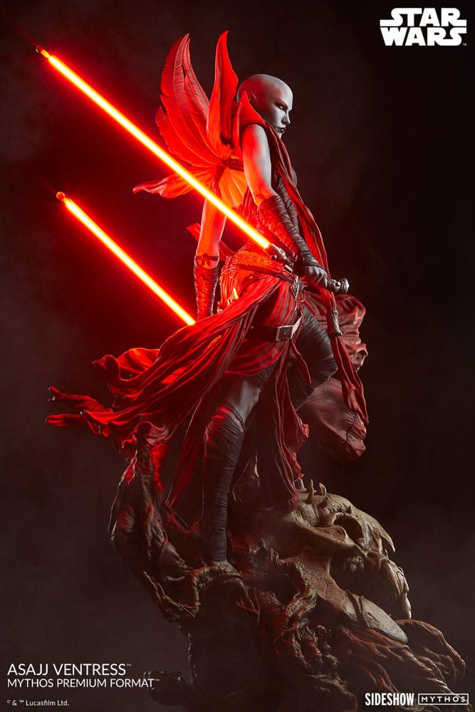Sideshow Star Wars Mythos Premium Format Asajj Ventress Statue