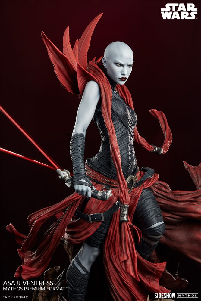 Sideshow Star Wars Mythos Premium Format Asajj Ventress Statue
