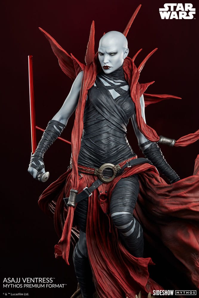 Sideshow Star Wars Mythos Premium Format Asajj Ventress Statue