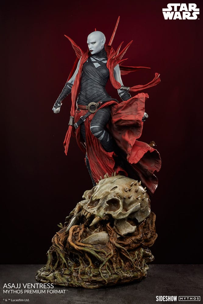 Sideshow Star Wars Mythos Premium Format Asajj Ventress Statue
