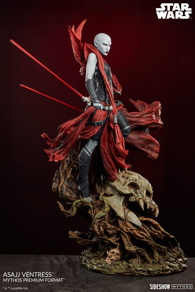 Sideshow Star Wars Mythos Premium Format Asajj Ventress Statue