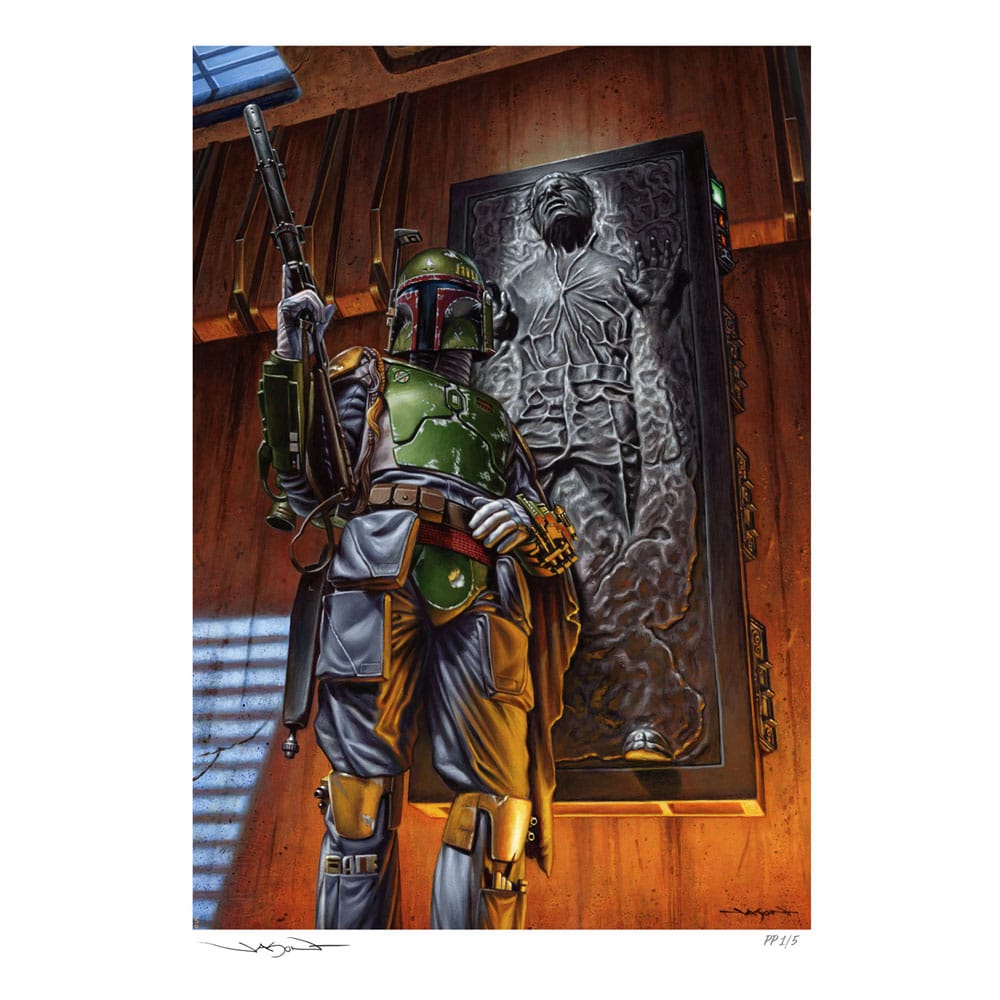 Star Wars Boba Fett The Bounty Art Print 46 by 61 Centimeter Unframed