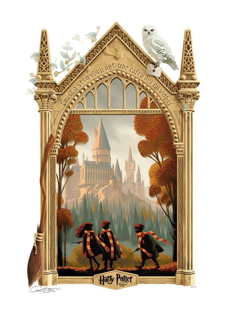 Harry Potter Philosopher's Stone Variant Harry Potter Art Print Unframed 46 x 61 cm