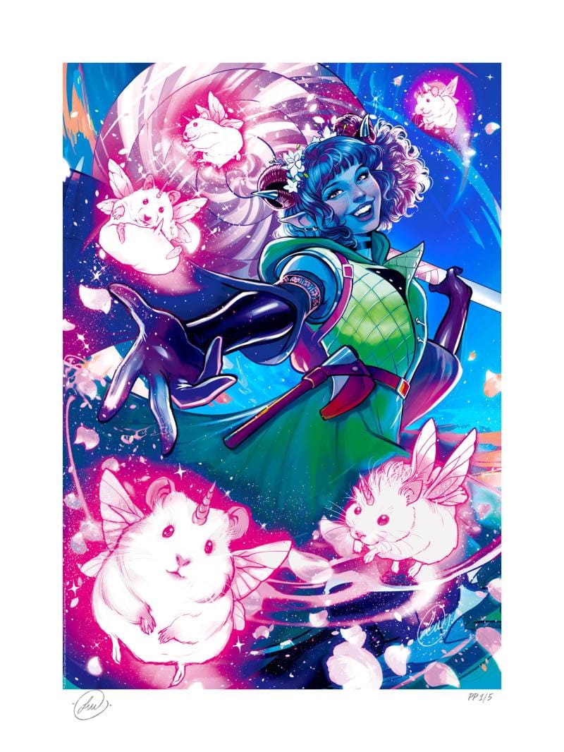 Critical Role Jester Lavorre Heart of Chaos Art Print Unframed 46 x 61 cm