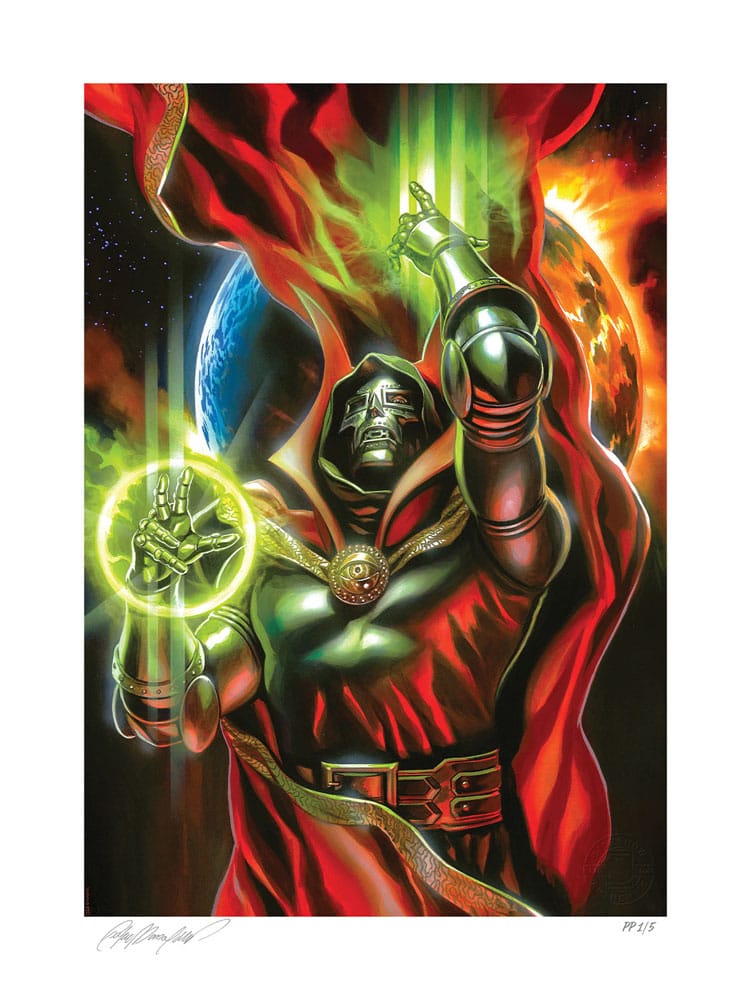 Marvel Doctor Doom Timeless Art Print Unframed 46 x 61 cm