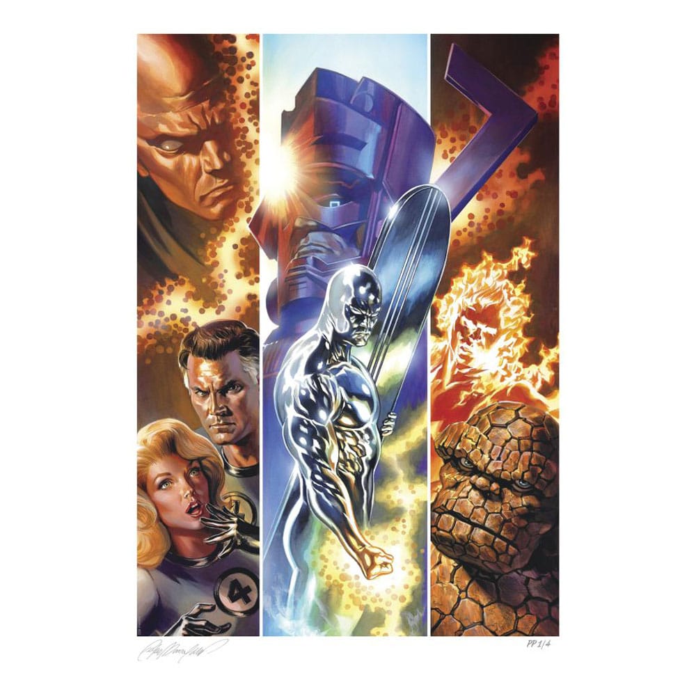 Marvel Fantastic Four Art Print Issue 48 61 x 46 cm Unframed
