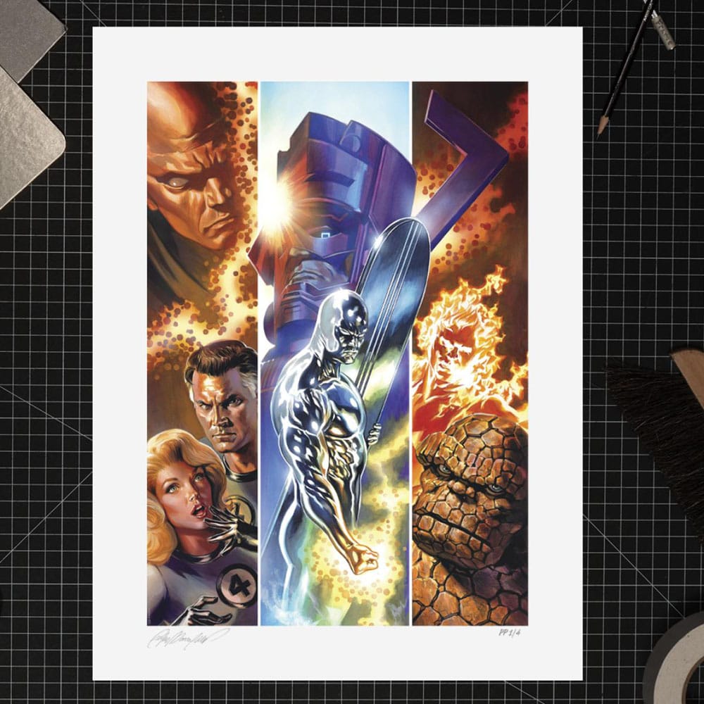 Marvel Fantastic Four Art Print Issue 48 61 x 46 cm Unframed