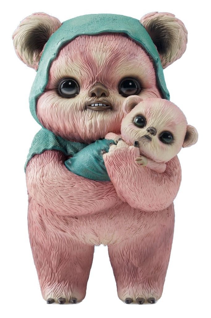 Sideshow Star Wars Designer Statue Pink Variant Ewok By Mab Graves