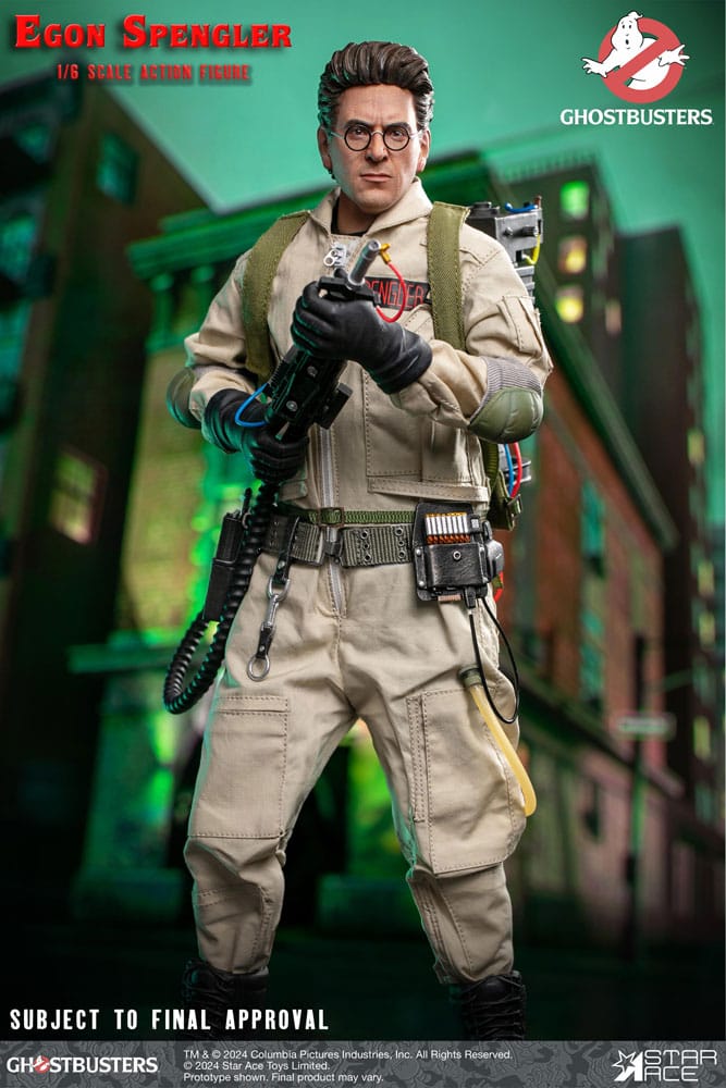 Ghostbusters (1984) Egon Spengler 1/6 Scale Collectible Action Figure with Accessories