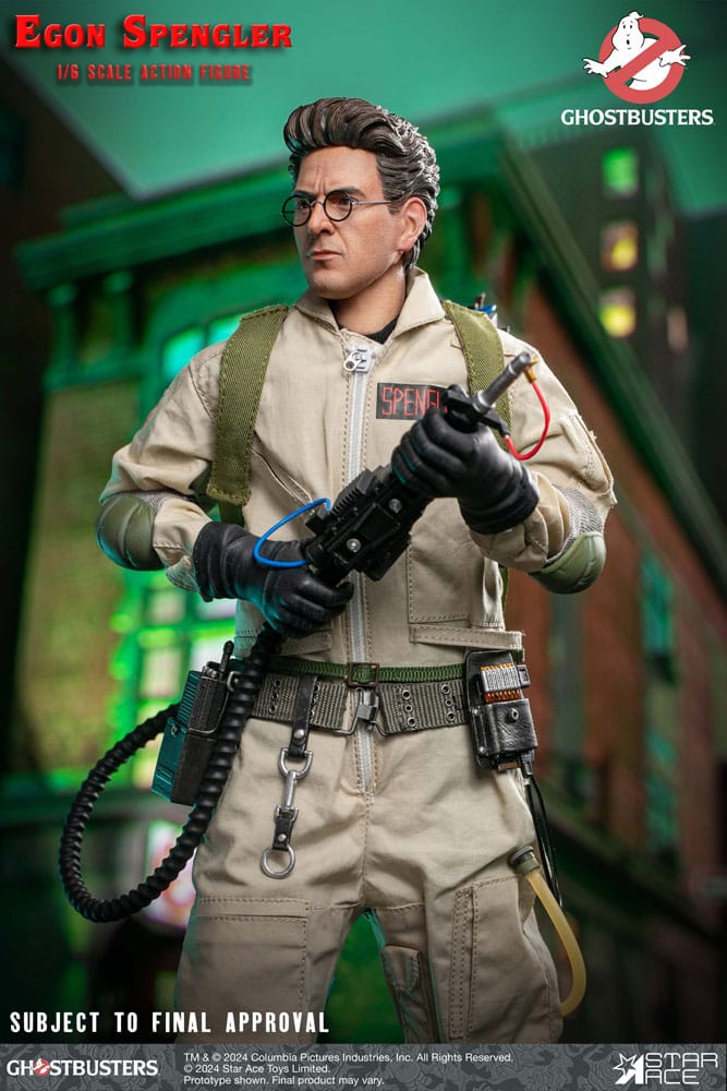 Ghostbusters (1984) Egon Spengler 1/6 Scale Collectible Action Figure with Accessories