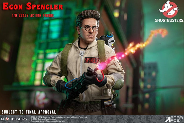 Ghostbusters (1984) Egon Spengler 1/6 Scale Collectible Action Figure with Accessories