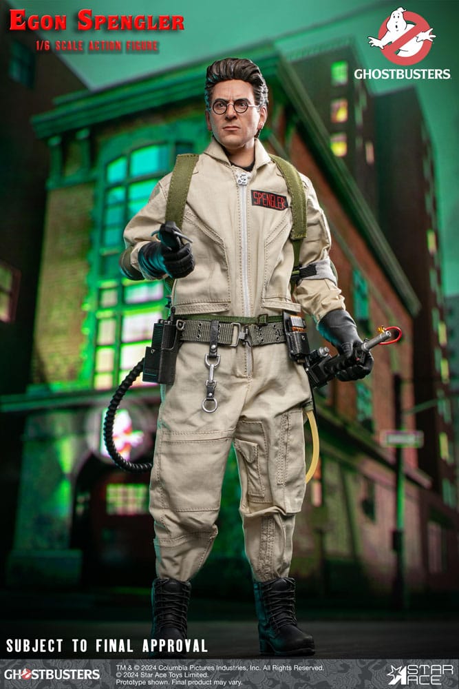 Ghostbusters (1984) Egon Spengler 1/6 Scale Collectible Action Figure with Accessories