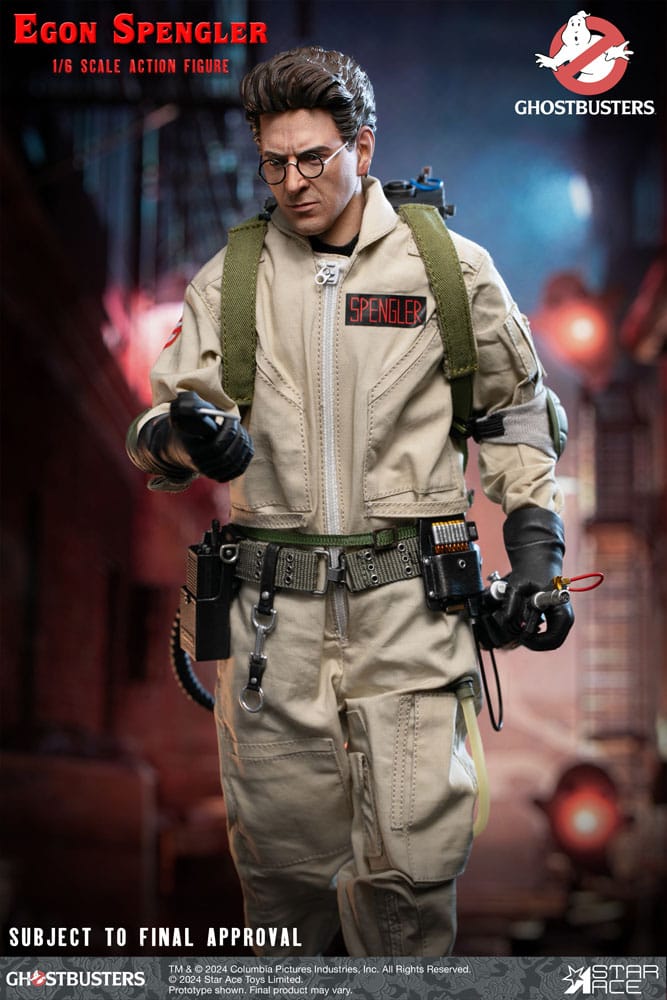 Ghostbusters (1984) Egon Spengler 1/6 Scale Collectible Action Figure with Accessories
