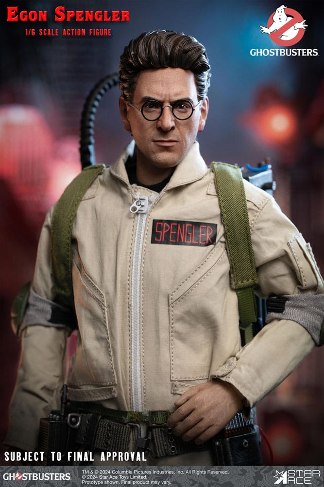 Ghostbusters (1984) Egon Spengler 1/6 Scale Collectible Action Figure with Accessories