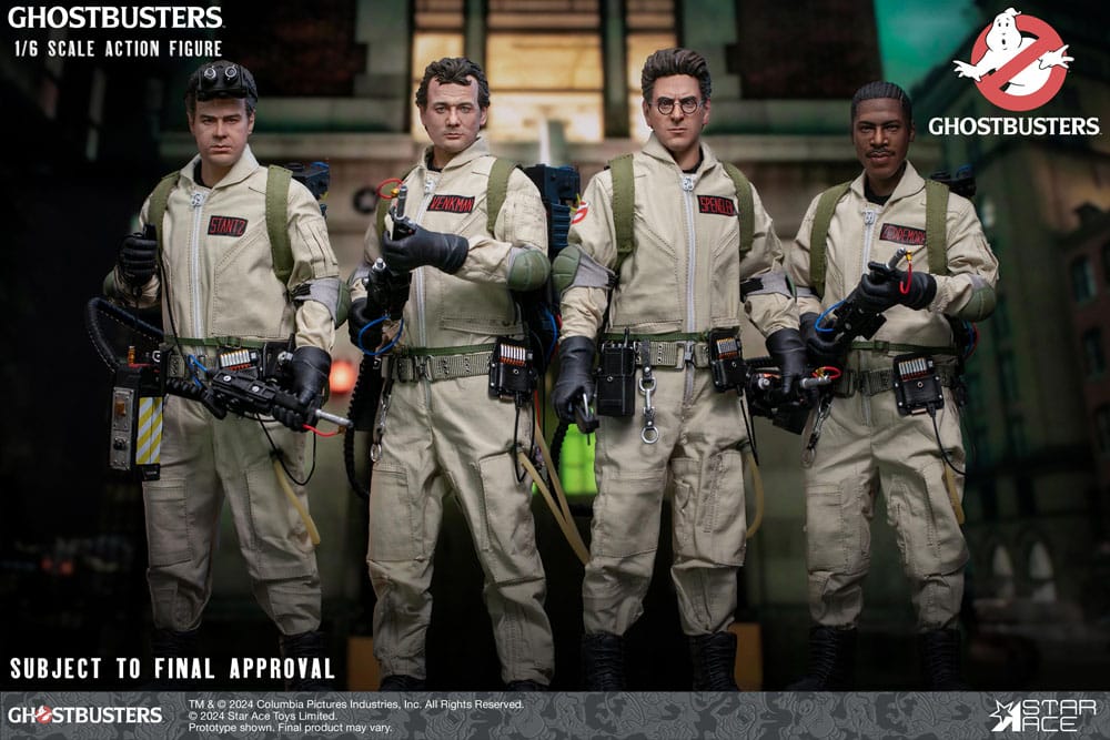Ghostbusters (1984) Egon Spengler 1/6 Scale Collectible Action Figure with Accessories