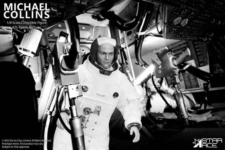 NASA Apollo 11 Michael Collins Action Figure 1 6 Scale 30 cm