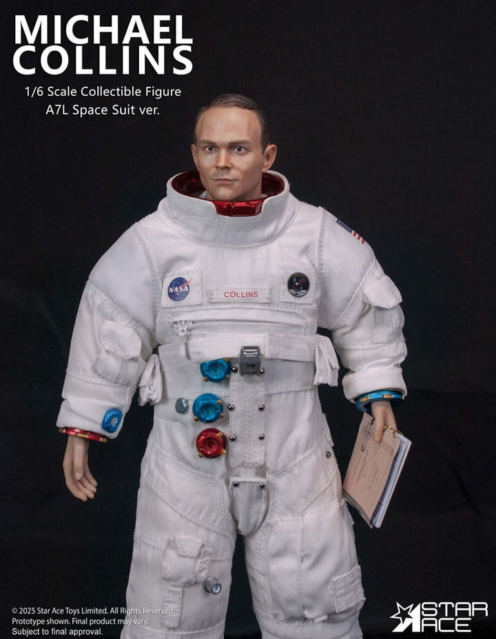NASA Apollo 11 Michael Collins Action Figure 1 6 Scale 30 cm